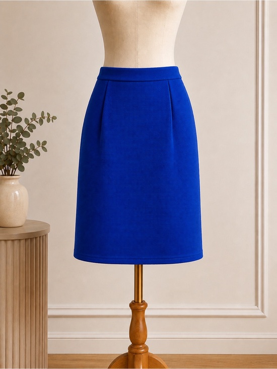F&F Dresses & Skirts - F&F Cobalt Blue Circle Skirt